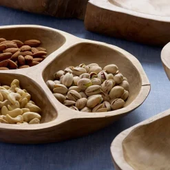 West Elm Takara Teak Wood Trio Tray