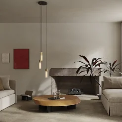 West Elm Tala Basalt 3-Light Pendant
