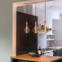 West Elm Tala Linear Triple Pendant
