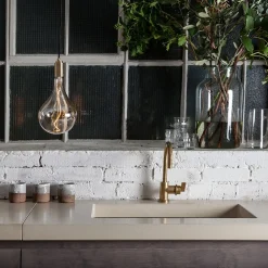 West Elm Tala Pendant w/ Voronoi II Bulb
