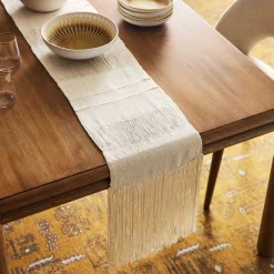 West Elm TALLO de OLIVO Threads Table Runner