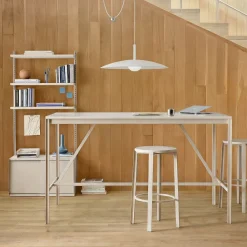 West Elm Tandem Worktable (72") & Free Standing Shelf Set