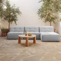 West Elm Taormina Outdoor Coffee Table (36")