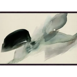 West Elm Teal Comforts Framed Wall Art