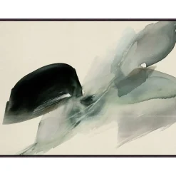 West Elm Teal Comforts Framed Wall Art