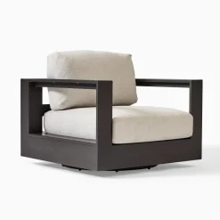 West Elm Telluride Aluminum Outdoor Swivel Chair Protective Cover