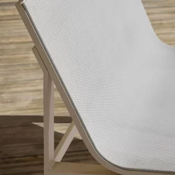 West Elm Telluride Aluminum Outdoor Textilene® Lounge Chair