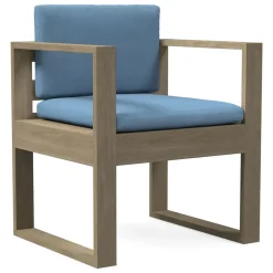 West Elm Telluride Outdoor Arm Dining Chair Cushion Covers