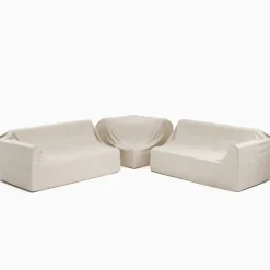 West Elm Telluride Outdoor 3-Piece L-Shaped Sectional Protective Cover