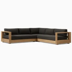 West Elm Telluride Outdoor 3-Piece L-Shaped Sectional Protective Cover