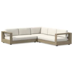 West Elm Telluride Outdoor 3-Piece L-Shaped Sectional Cushion Covers
