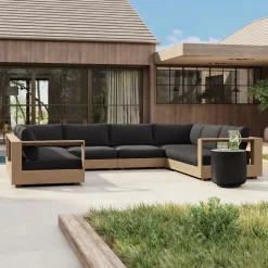 West Elm Telluride Outdoor 6-Piece U-Shaped Sectional (151")