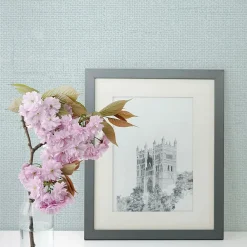 West Elm Tempaper Burlap Wallpaper
