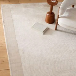 West Elm TENCEL™ Frame Rug