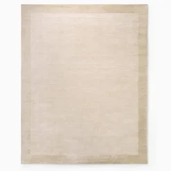 West Elm TENCEL™ Frame Rug