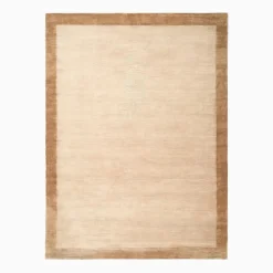 West Elm TENCEL™ Frame Rug