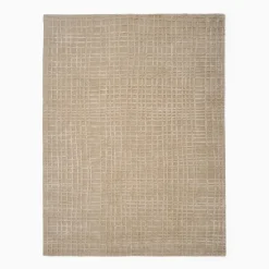 West Elm TENCEL™ Grid Rug