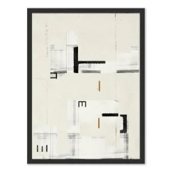 West Elm Text and Letter 2 Framed Wall Art by Coup d'Esprit Ltd.