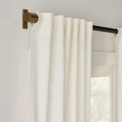 West Elm Textured Luxe Linen Curtain
