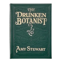 West Elm The Drunken Botanist Leather-Bound Book