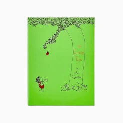 Kids West Elm The Giving Tree Leather-Bound Heirloom Book