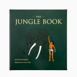 Kids West Elm The Jungle Book Leather-Bound Heirloom Book