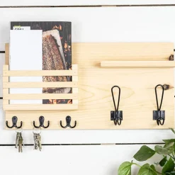 West Elm The McGarvey Workshop Coat Rack Mail Holder