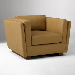 West Elm Thea Leather Chair
