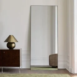 West Elm Thin Metal Floor Mirror
