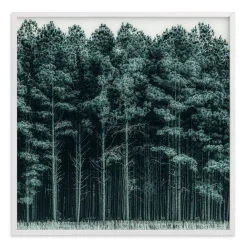 West Elm Through the Trees Framed Wall Art by Minted for