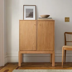 West Elm Tobin Cerused Cabinet (33")