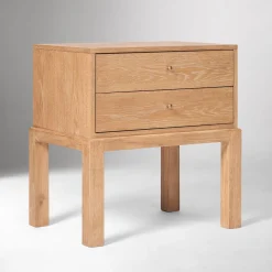 West Elm Tobin Cerused Nightstand (23")