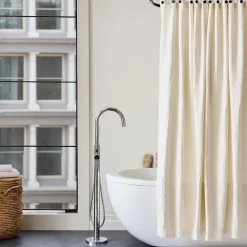 West Elm Trailing Fern Matelasse Shower Curtain