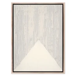 West Elm Triangles Saturated Framed Wall Art by The Holly Collective
