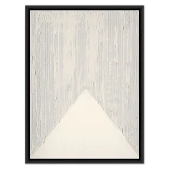 West Elm Triangles Saturated Framed Wall Art by The Holly Collective