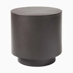 West Elm Tucker Drum Side Table (16")