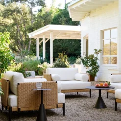 West Elm Tyra Outdoor Nesting Side Tables (12"–15.75")