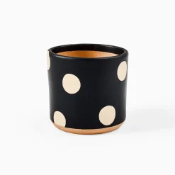 West Elm Ultralight Dreams Ella Hand-Painted Polka Dot Planter