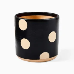 West Elm Ultralight Dreams Ella Hand-Painted Polka Dot Planter