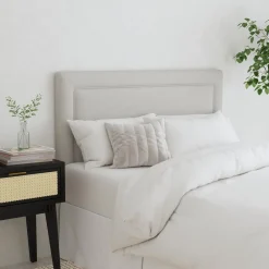 West Elm Upholstered Bordered Headboard