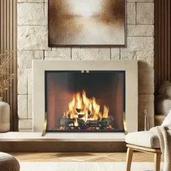 West Elm Valiant Fireplace Screen