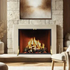 West Elm Valiant Fireplace Screen