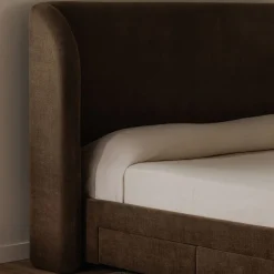 West Elm Vanessa Upholstered Storage Bed