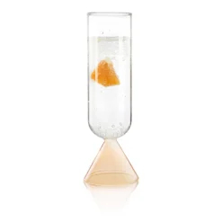 West Elm Venice Fluted Glasses (Set of 2)