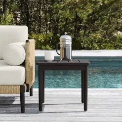 West Elm Ventura Aluminum Outdoor Side Table (19")