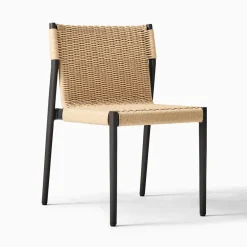 West Elm Ventura Aluminum Outdoor Stacking Dining Chair Protective Cover
