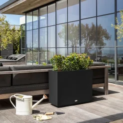 West Elm Veradek Block Series Indoor/Outdoor Plastic Span Planters