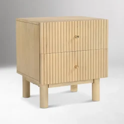 West Elm Vessica Fluted Mini Nightstand (18")