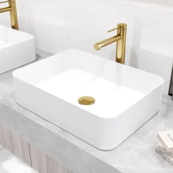 West Elm VIGO Jewel Single Hole Vessel Faucet