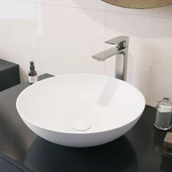 West Elm VIGO Lotus Modern Round Vessel Sink